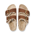 Arizona Big Buckle Shearling Oiled Leather