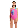 Dots Print Swim Pro Back Swimsuit