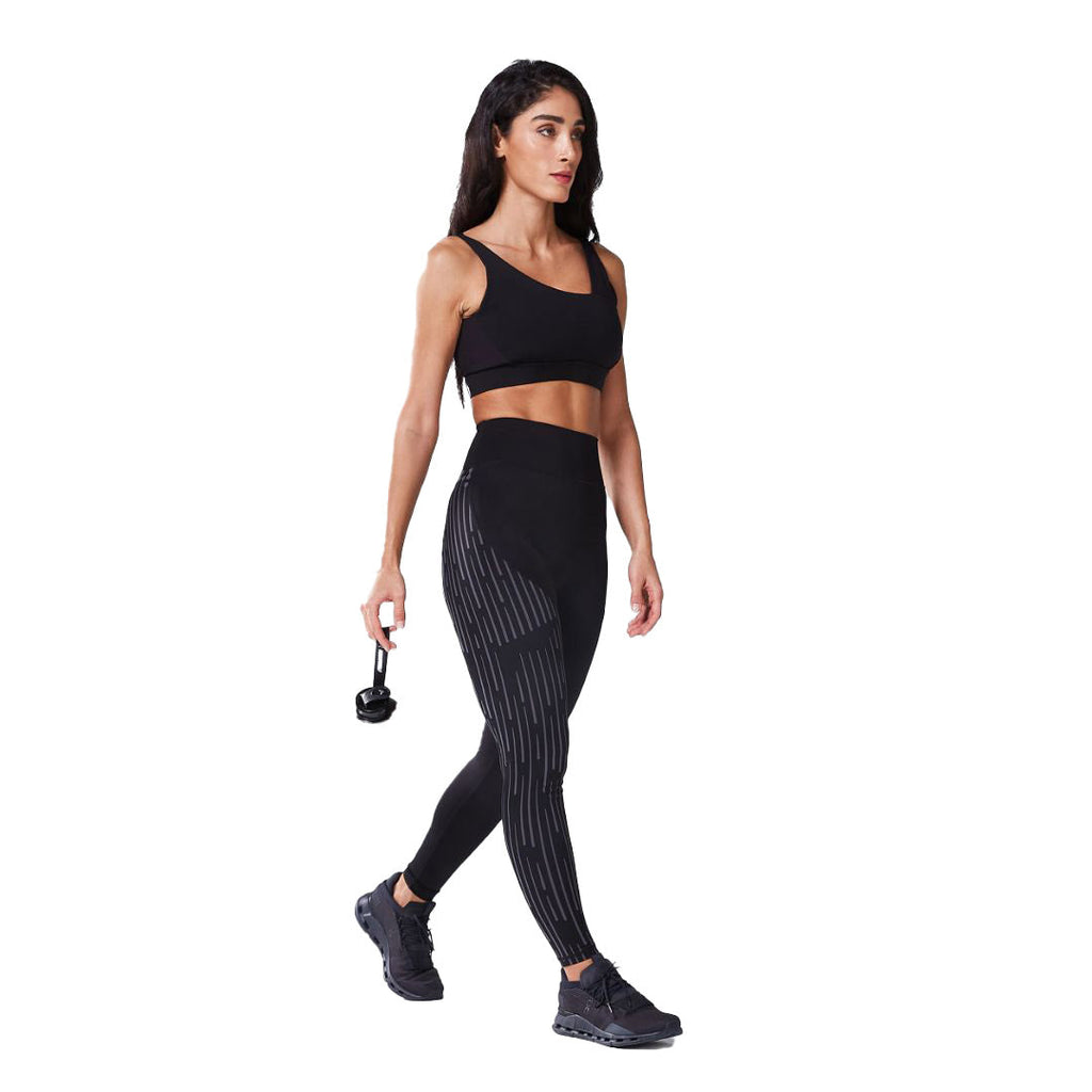 Code Asymmetric Graphic Leggings