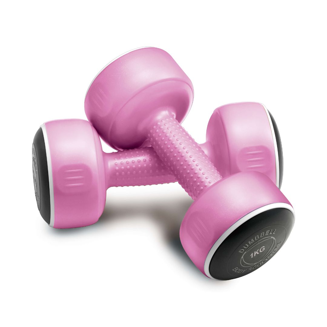 Vinyl Dumbbell set Multiple Weights