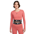 Tape Long Sleeve Crop T-shirt