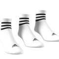 3-Stripes Cushioned Sportswear Mid-Cut Socks 3 Pairs