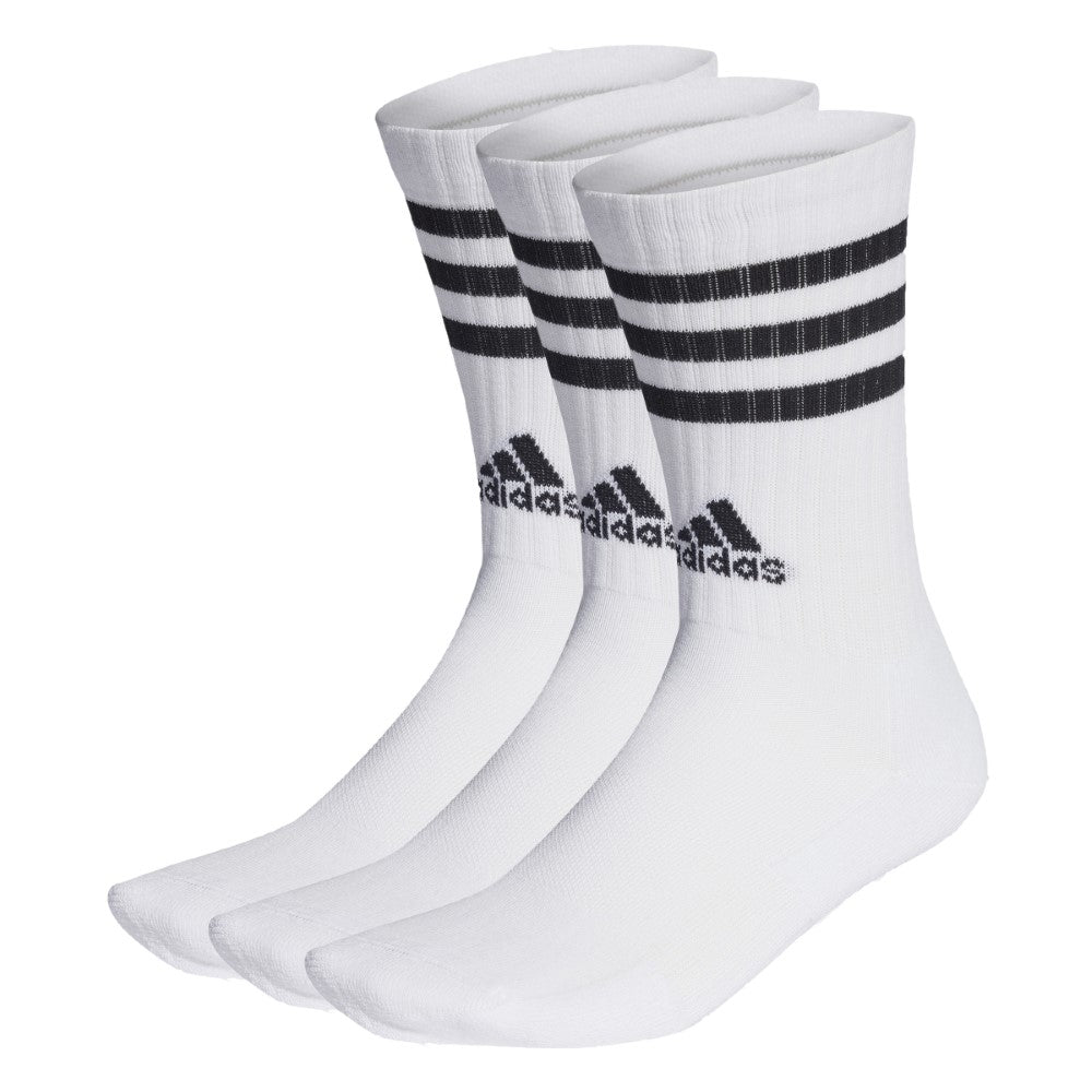 3-Stripes Cushioned Crew Socks 3 Pairs