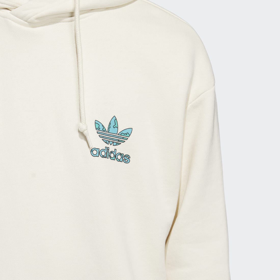 Stacked Trefoil Earth Hoodie