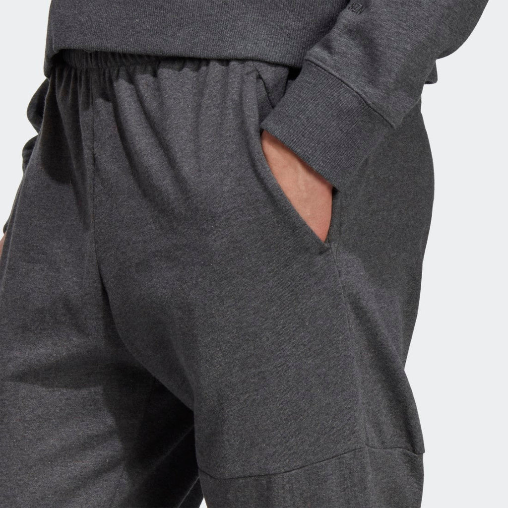 Essentials Single Jersey Tapered Badge Of Sport Joggers