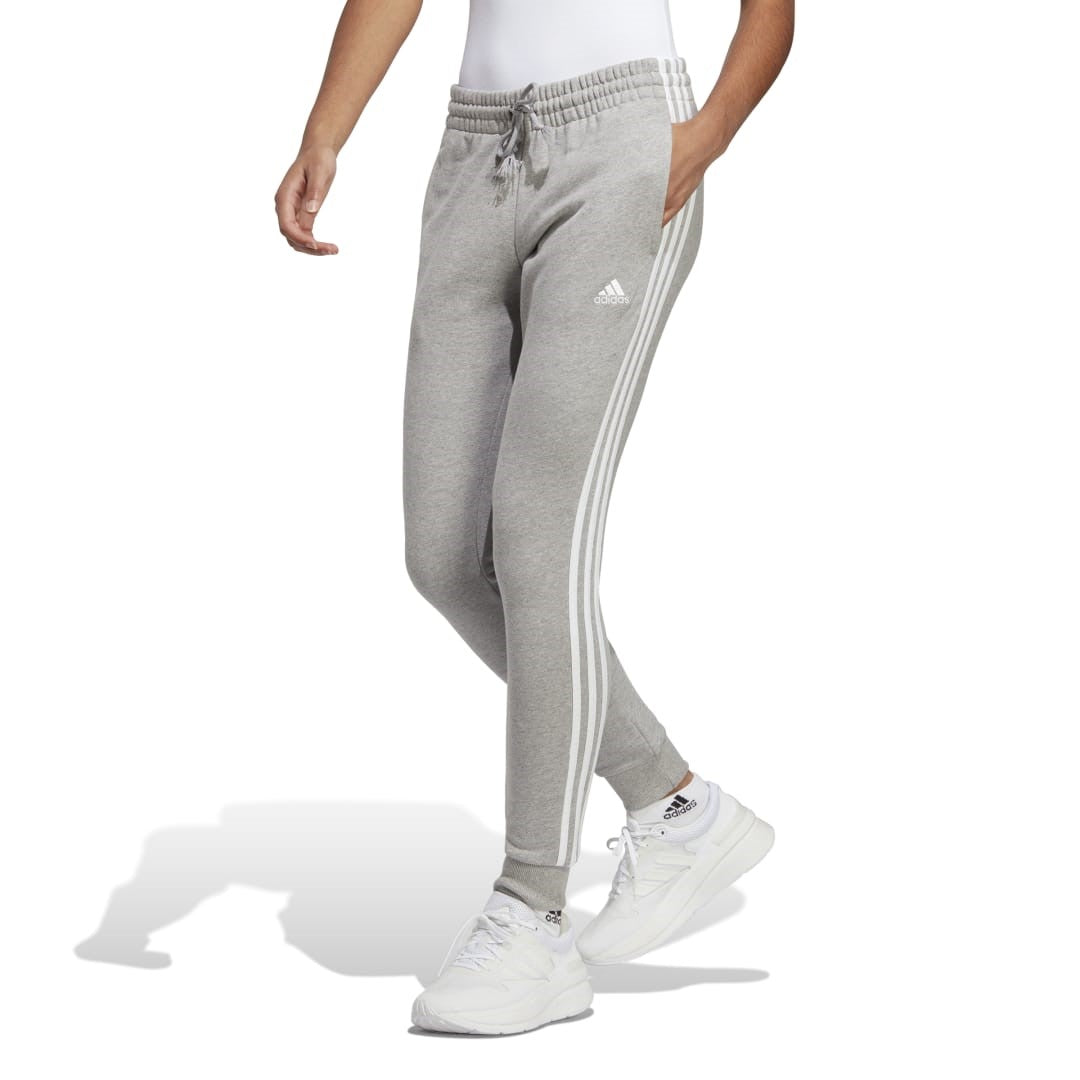Essentials 3-Stripes French Terry Cuffed Joggers