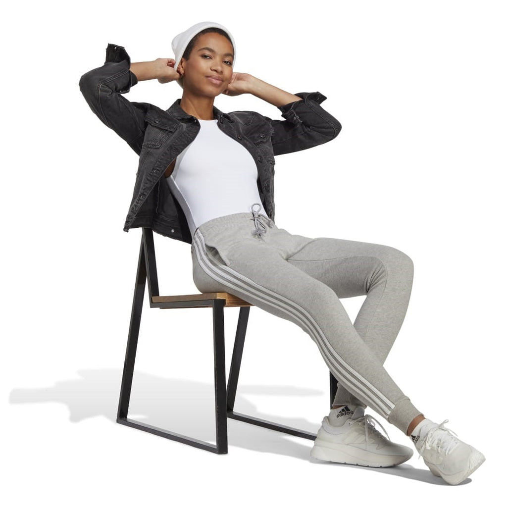 Essentials 3-Stripes French Terry Cuffed Joggers