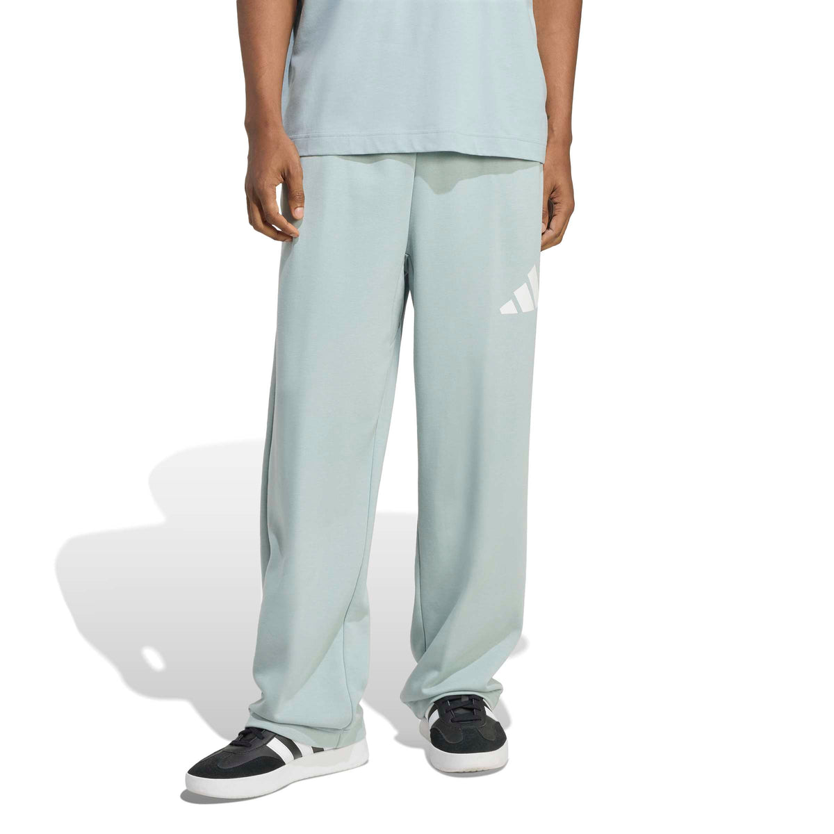 Essentials Wide Leg 3 Bar Logo Pants
