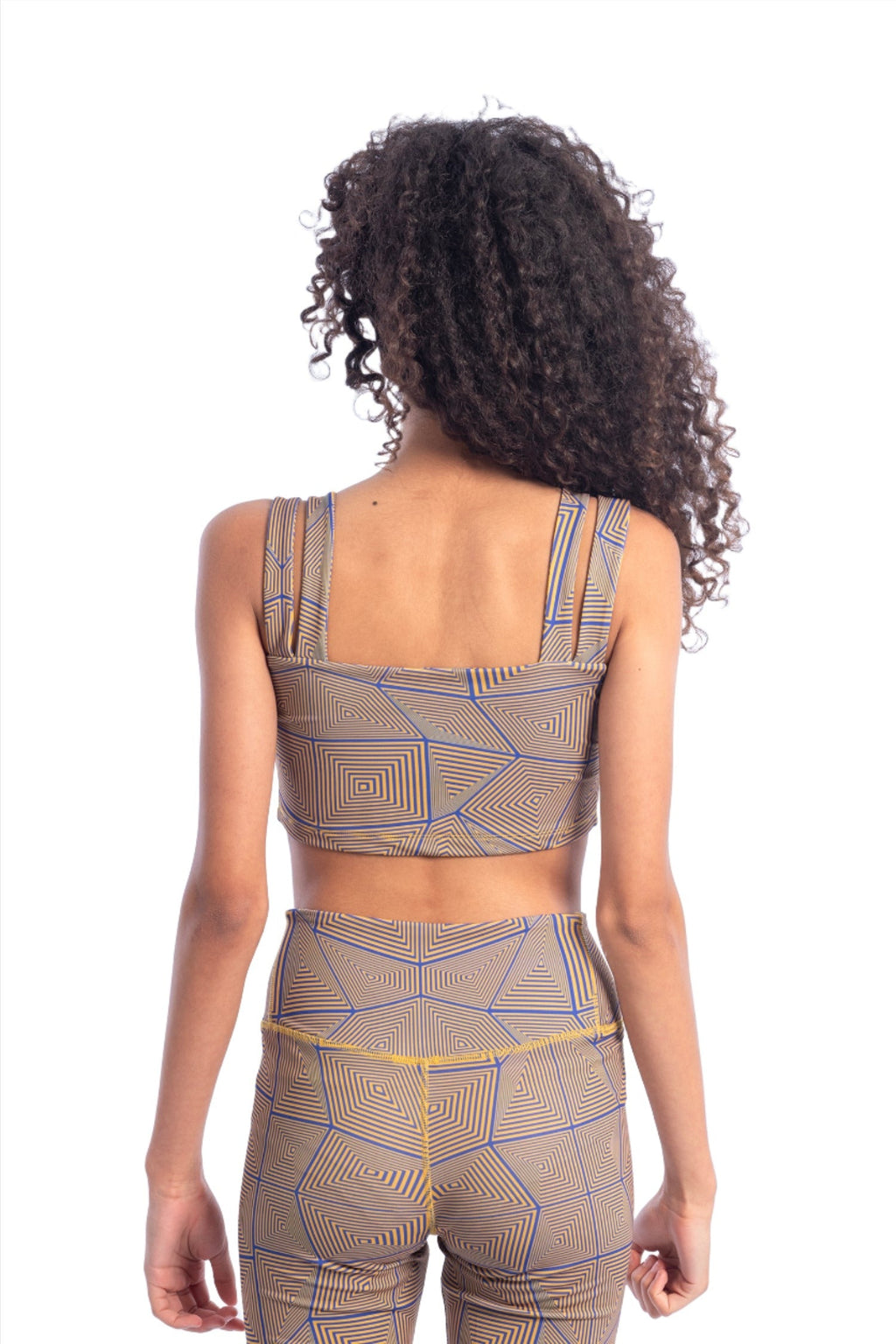 NYA Mosaic Double Strap Sports Bra