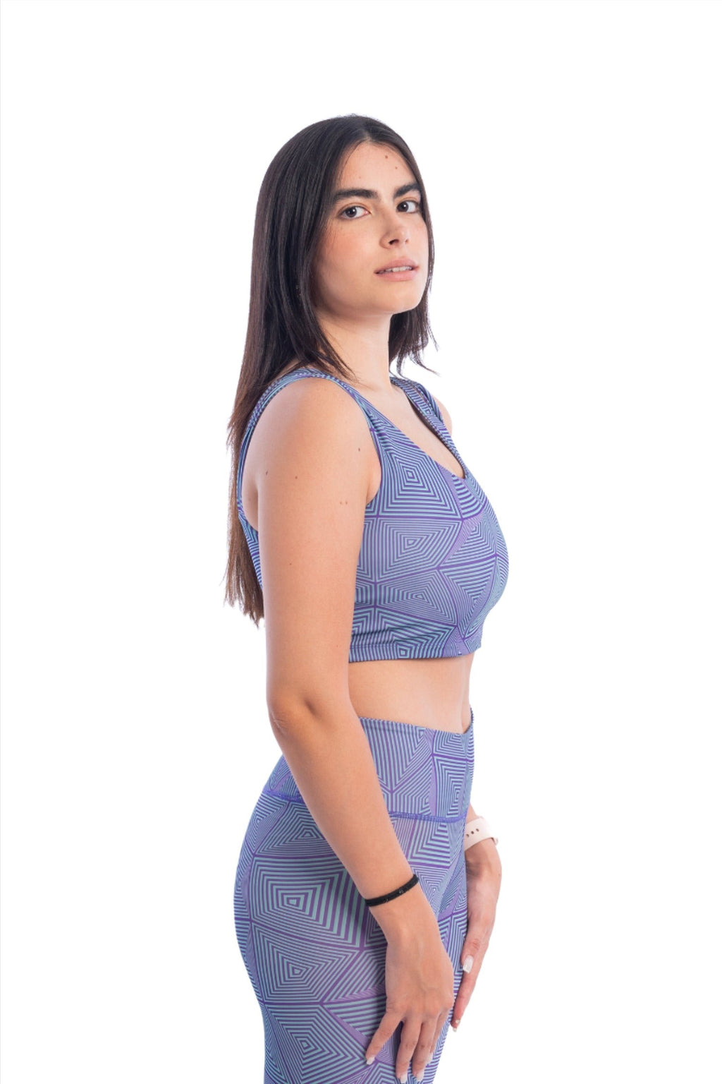 NYA Mosaic Double Strap Sports Bra